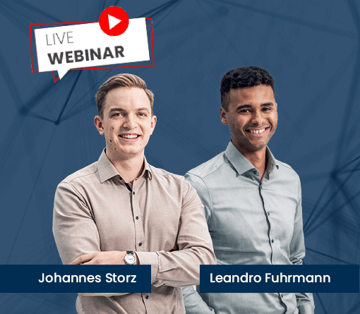 Live Webinar Johannes Storz und Leandro Fuhrmann