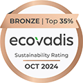 EcoVadis Bronze Medaille
