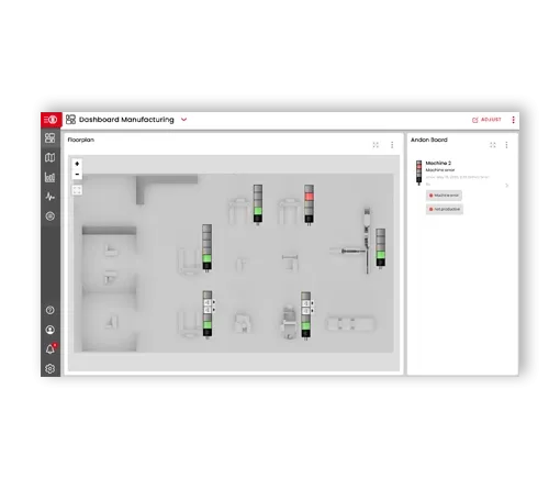 ECHTZEIT-DASHBOARDS & ANDON-BOARDS